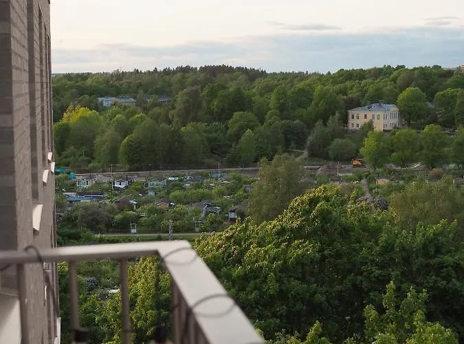 Candy-colored Two-room With Sweet Views