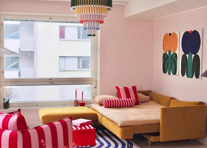 דירה Candy-colored Two-room With Sweet Views הלסינקי