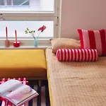 Candy-colored Two-room With Sweet Views