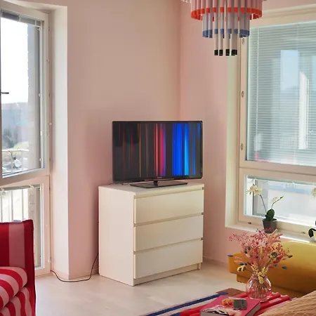 Apartmán Candy-colored Two-room With Sweet Views *